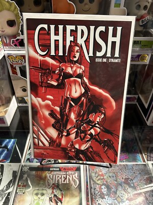Cherish #1 Cover Q 1:10 Silvestri & Ebas Firey Red Variant Comic Book NM