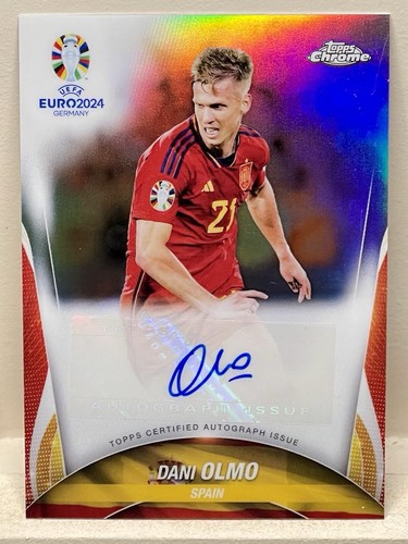 2023/24 Topps UCL Knockout Auto Autograph Card Dani Olmo RB