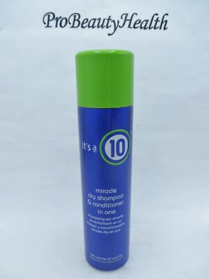 IT'S A 10 MIRACLE Dry Shampoo & Conditioner in one 6 oz   Scuffed!