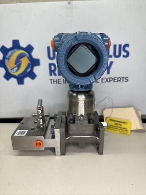 Rosemount 3051S1CG5 Pressure Tranmitter 0-2000 PSI G Output Hart 4-20mA