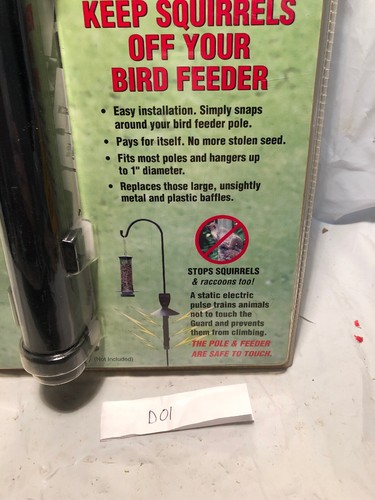 Tough Bird Feeder Guard Wild Bird Pole Stop Squirrels From Steeling Seeds
