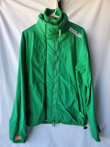 Superdry Japan Professional Windcheater Green Jacket Sz.M | eBay