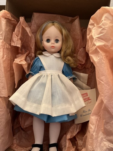1980s Madame Alexander Literature Doll Alice in Wonderland