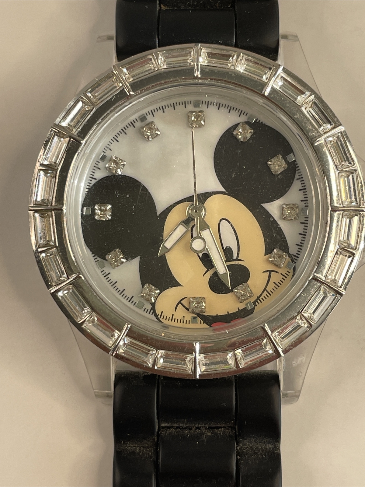 Vintage Disney Watch with Clear Stones - MCK712 - Singapore