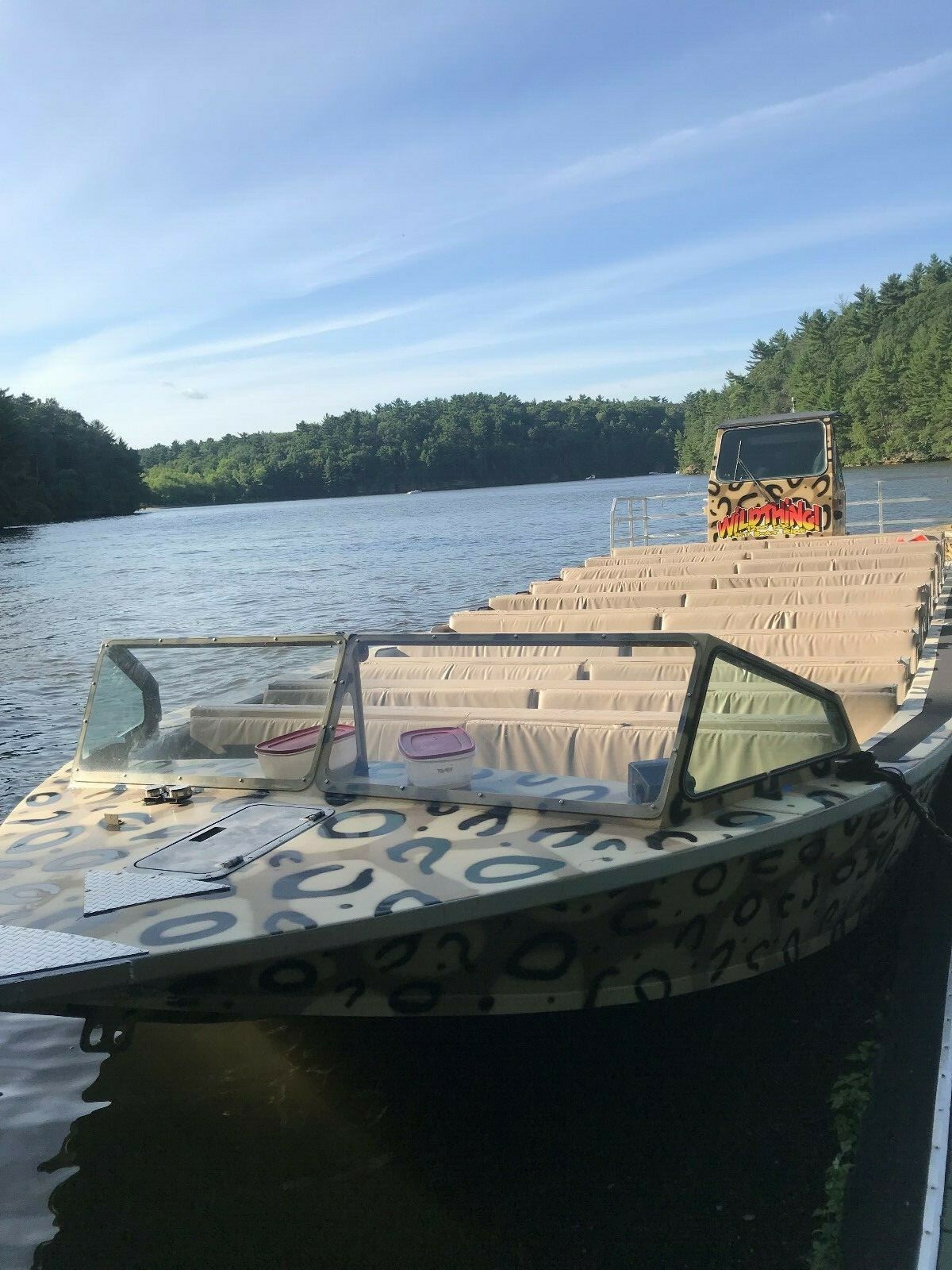Commercial jet boat tours fishing dinner boat yacht ferry