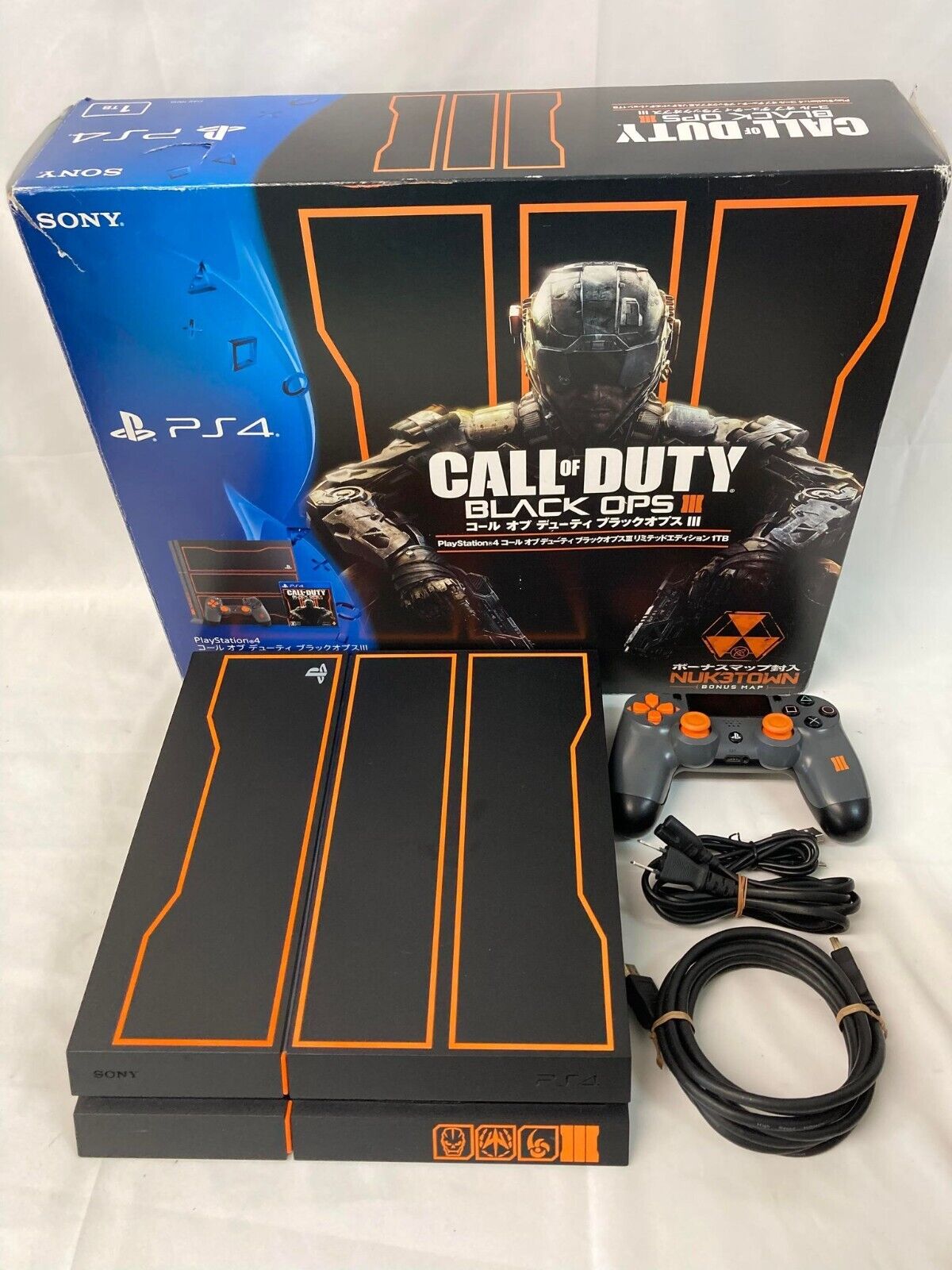 Sony PlayStation 4 PS4 1TB Call Of Duty Black OPS 3 Limited Sony PlayStation 4 PS4 1TB Call Of Duty Black OPS 3 Limited