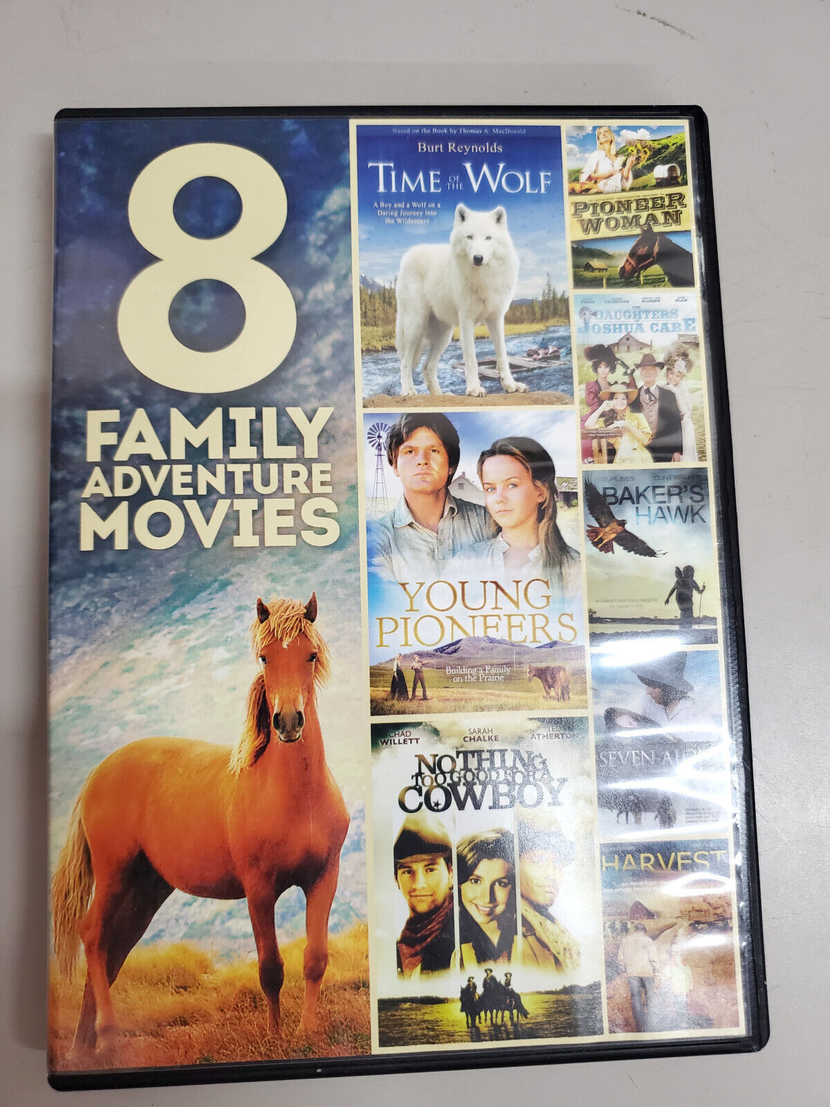 8 Family Adventure Movies ( 2-DVD Set) Young Pioneers, Time 8 Family Adventure Movies ( 2-DVD Set) Young Pioneers, Time
