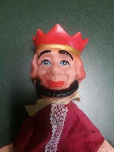 Mr. Roger's Neighborhood Vintage A Kindly King Puppet