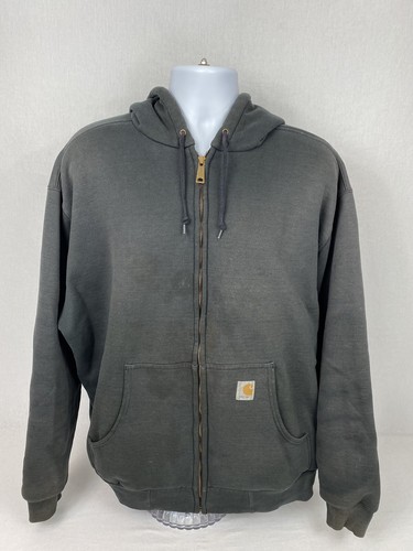 Carhartt Hoodie BIG LOGO 2XL フーディ Carhartt Hoodie Pullover Sweatshirt Sleeve Logo 2XL Tall | eBay