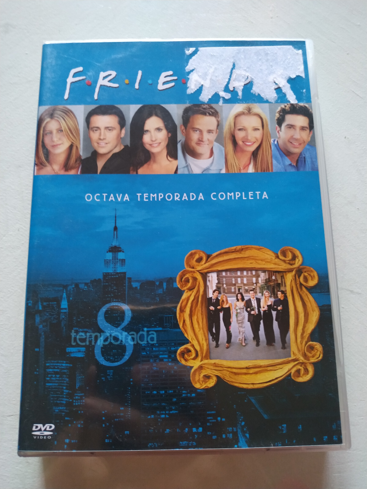 FRIENDS Season 8 Complete - 4 X DVD Spanish English Reg 2 Am