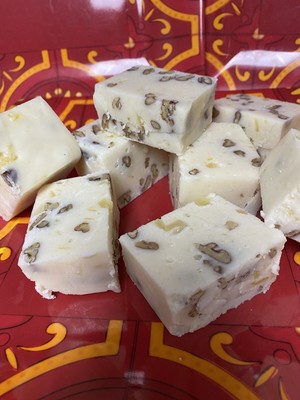 Pineapple Coconut Pecan Fudge 1/2 pound FREE SHIPPING *Made Fresh *