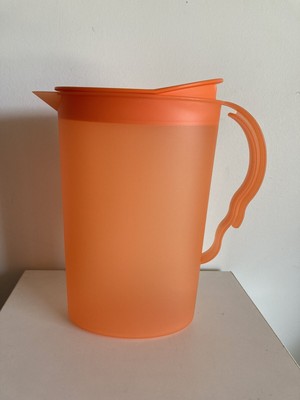 Brand New Tupperware Impressions 2.1 L Refrigerator Pitcher Orange