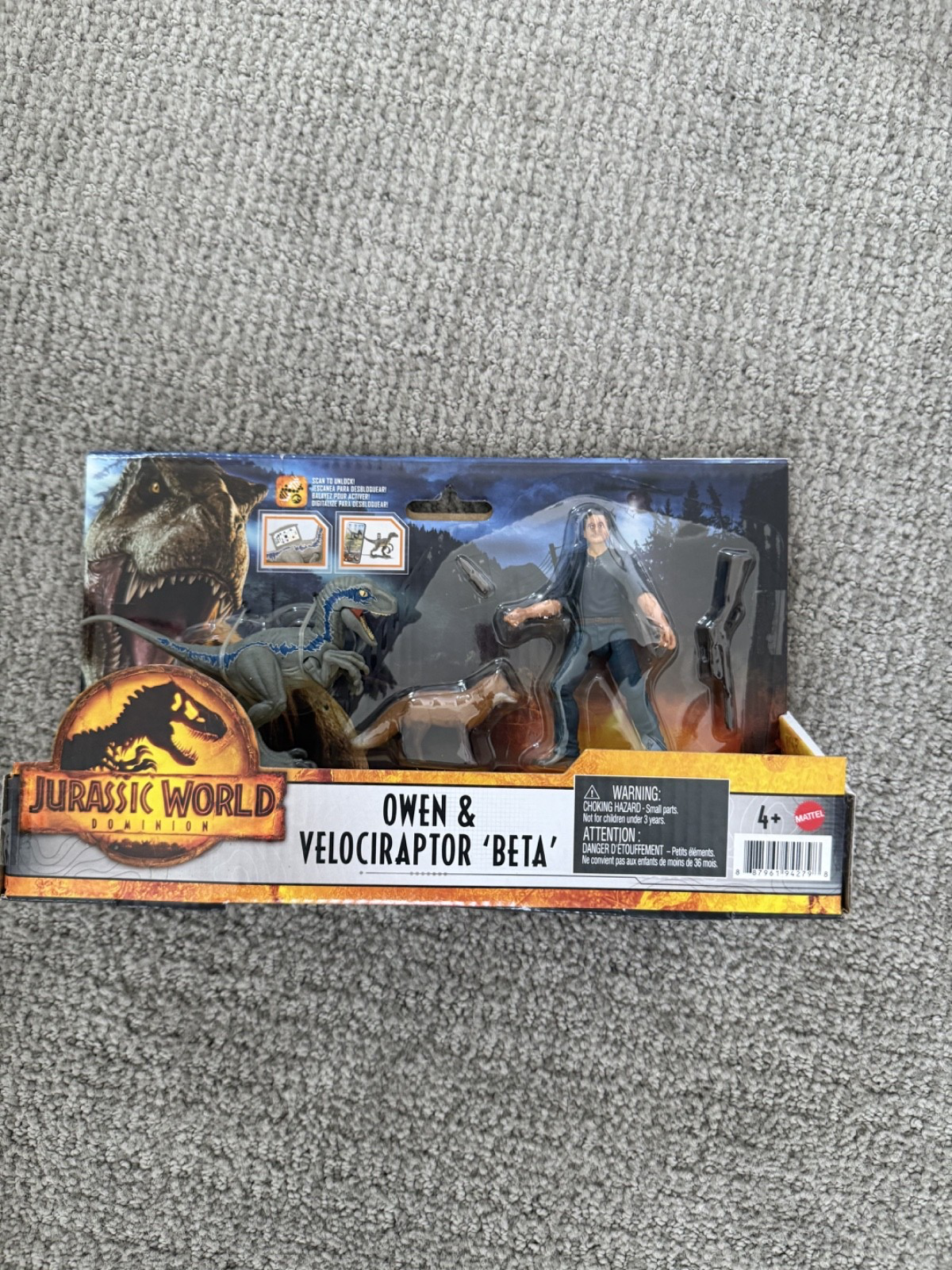 その他 Jurassic World Owen & Velociraptor Beta Jurassic World Dominion OWEN & VELOCIRAPTOR BETA Fox