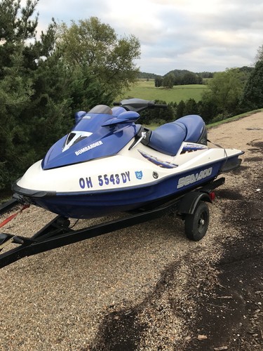 2002 Sea Doo GTX DI 951cc 3 seater wave runner- optional trailer NO RESERVE