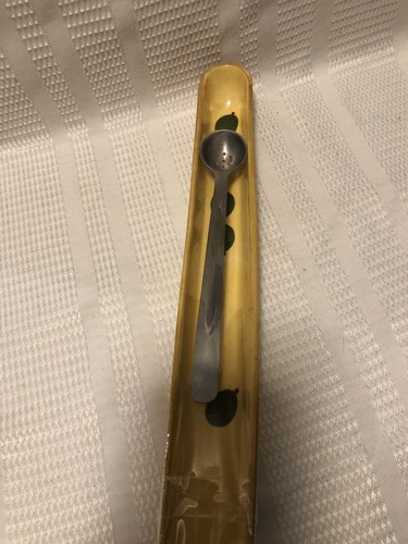 2002-Laurie Gates-Olive Serving Dish With Spoon