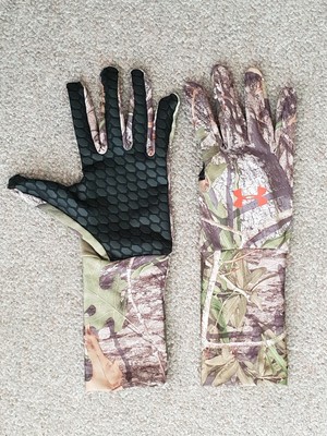under armour liner gloves camo