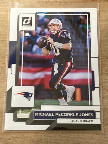 2022 Donruss Michael McCorkle Mac Jones No. 134 Full Name