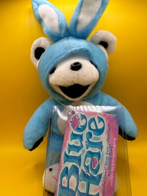 GRATEFUL DEAD BEAN BEAR - BY LIQUID BLUE - ''BLUE HARE'' BEAR - NWT - RARE