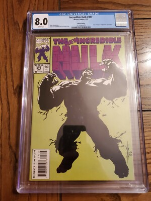 Incredible Hulk 377 1991 Value Gocollect