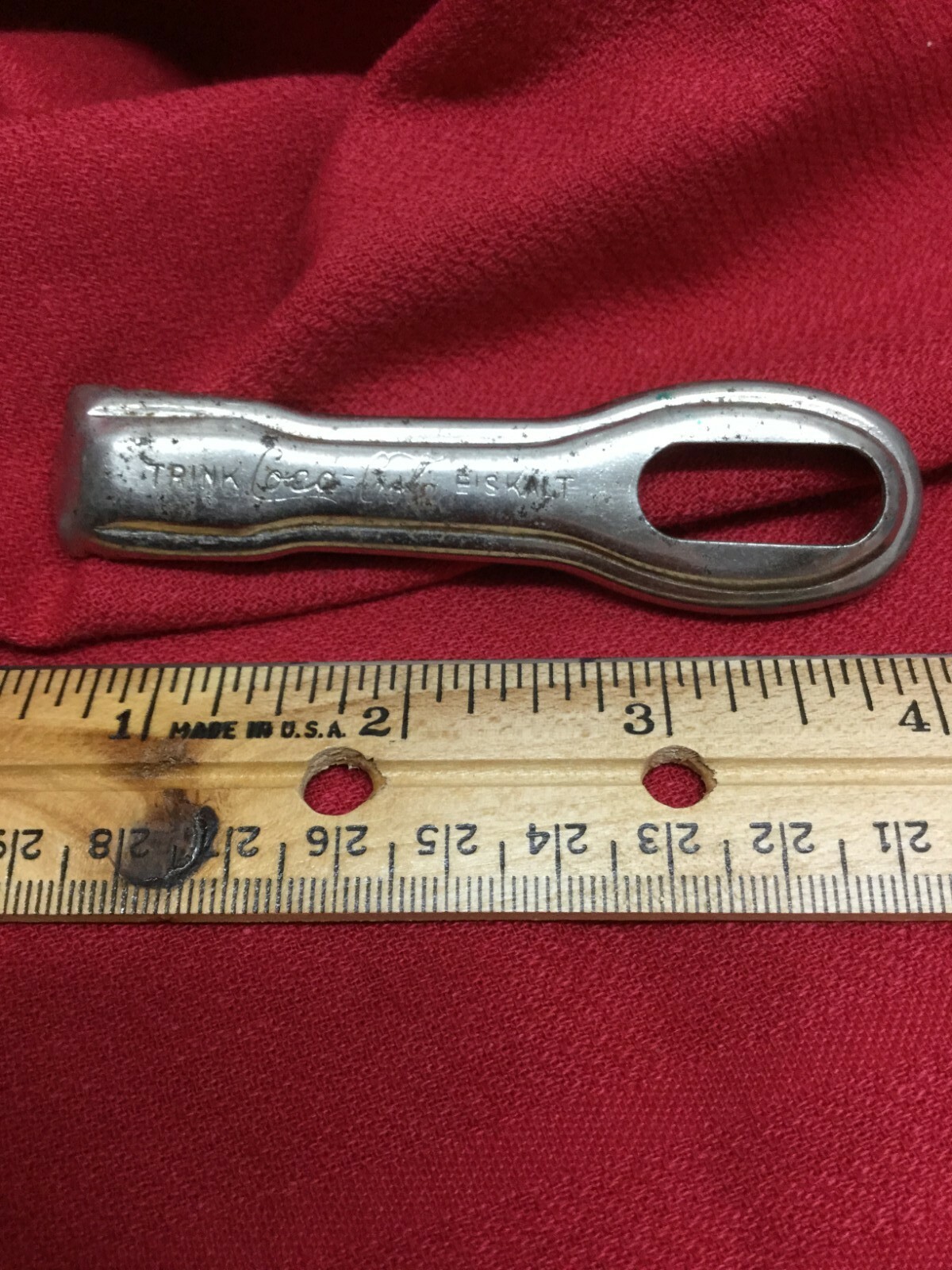 Coca Cola Bottle Opener - German - Trink Eiskalt - Coke