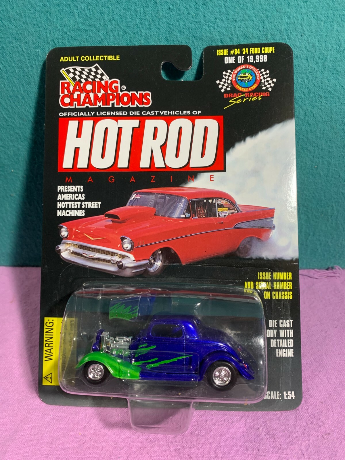 Champion - ☆希少☆レーシングチャンピオン ホットロッドマガジン #84 フォードクーペ Racing Champions - Hot Rod Magazine Issue #84 - 1934 Ford