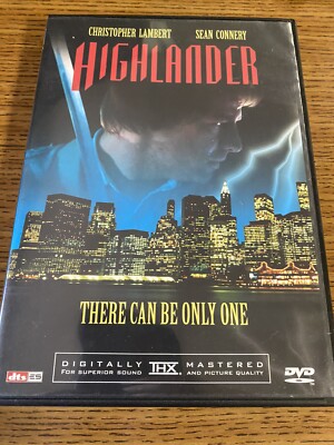 HIGHLANDER - (DVD, 2002) - Christopher Lambert, Sean Connery, Clancy Brown