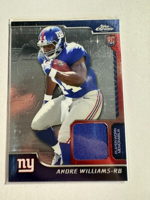 K135,799 - 2014 Topps Chrome Rookie Relics #RRAW Andre Williams