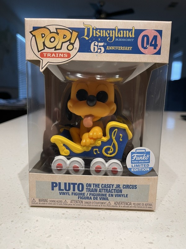 disneyland funko pop train