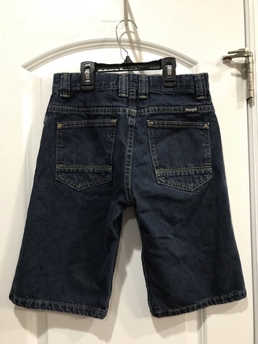 Wrangler Boys Youth Jeans Denim Bermuda Walking Shorts 14 Reg Adjustable Waist