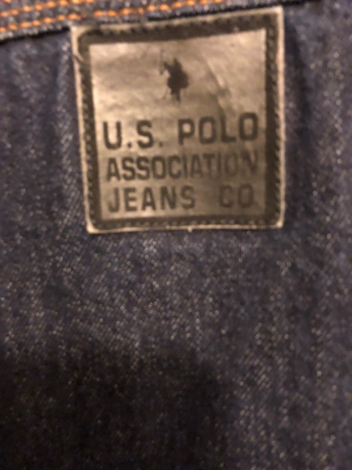 US Polo Association Jeans Co. Denim Jacket Size Large men women ladies