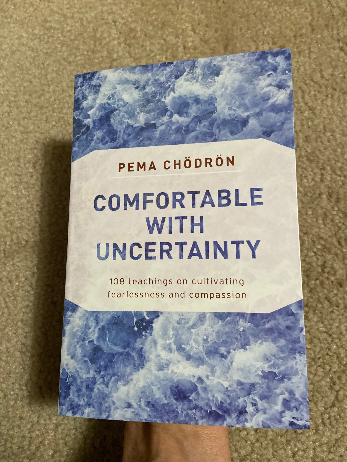 Comfortable with Uncertainty: 108 Teachings on Cultivating Fearlessness and Comp