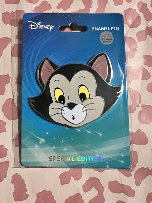 Disney Pink a la Mode Portrait Series Figaro #2 Surprised Expression LE300 Pin