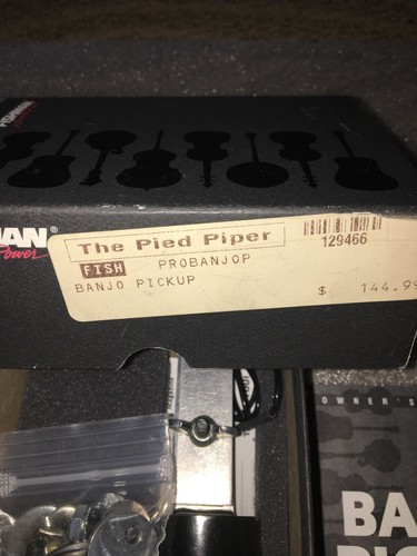 Fishman Banjo Pickup New in Box