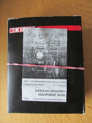 KIRIN 21503 German Infantry Equipment in 1:16 scale.