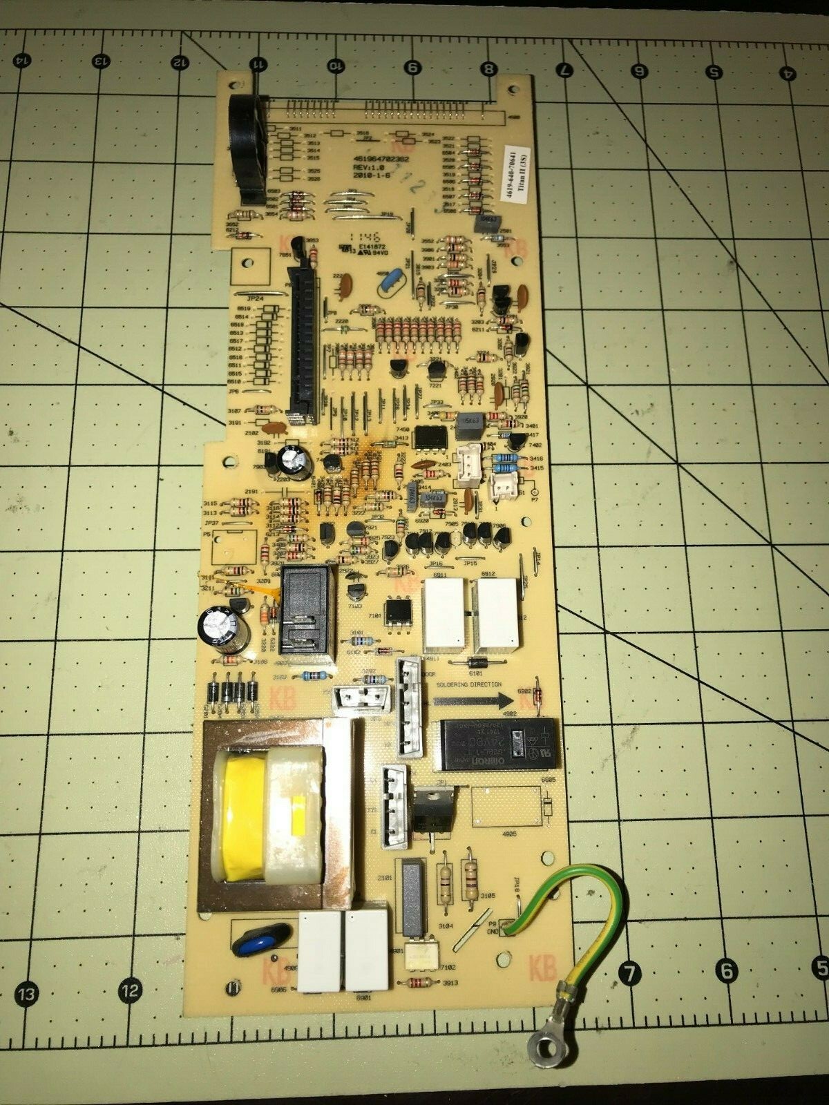 WPW10496794 W10496794 WHIRLPOOL MICROWAVE CONTROL BOARD