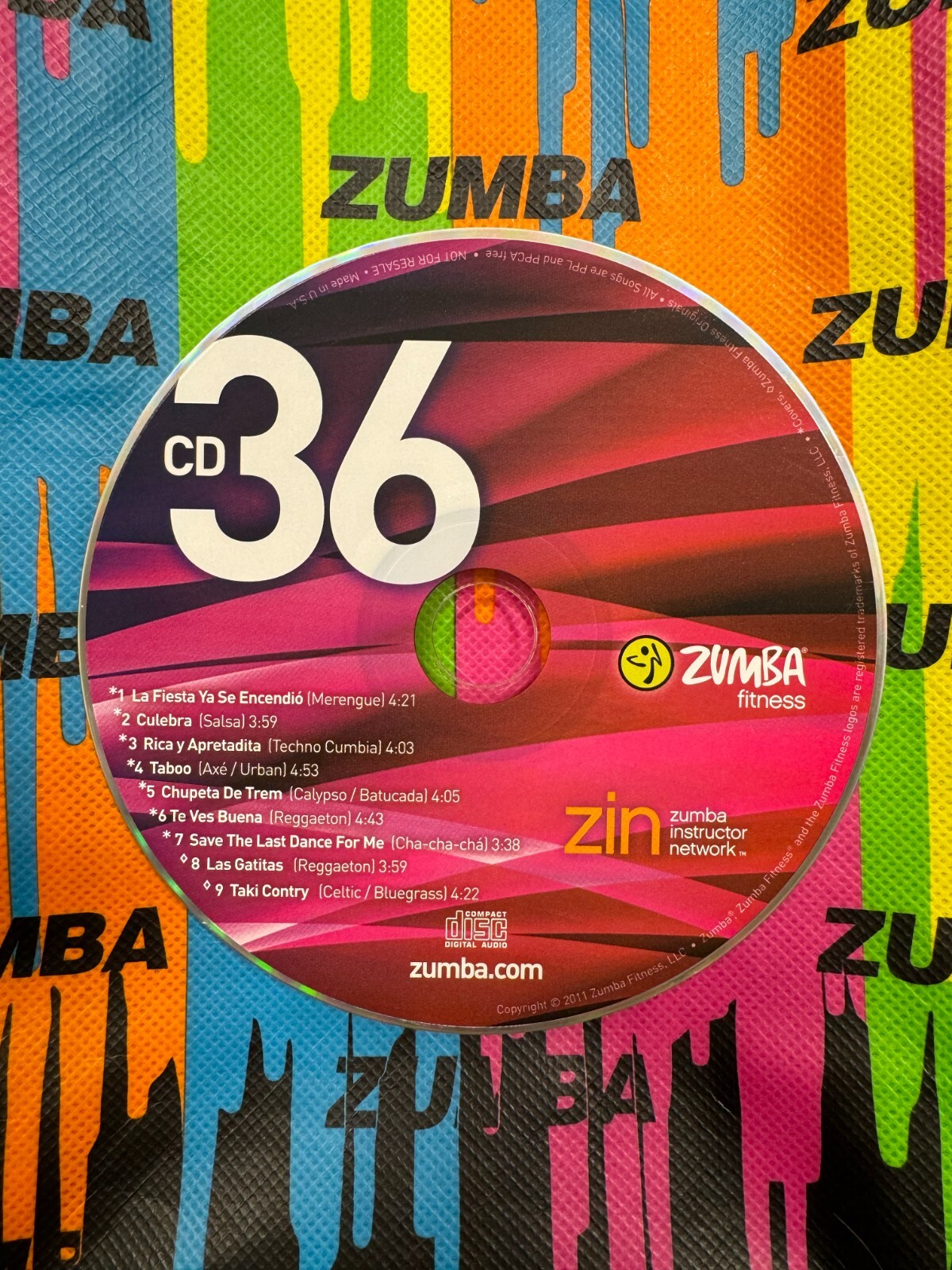ZUMBA ズンバ ZIN51 ～ ZIN60 CD ＆ DVD 20枚セット Zumba