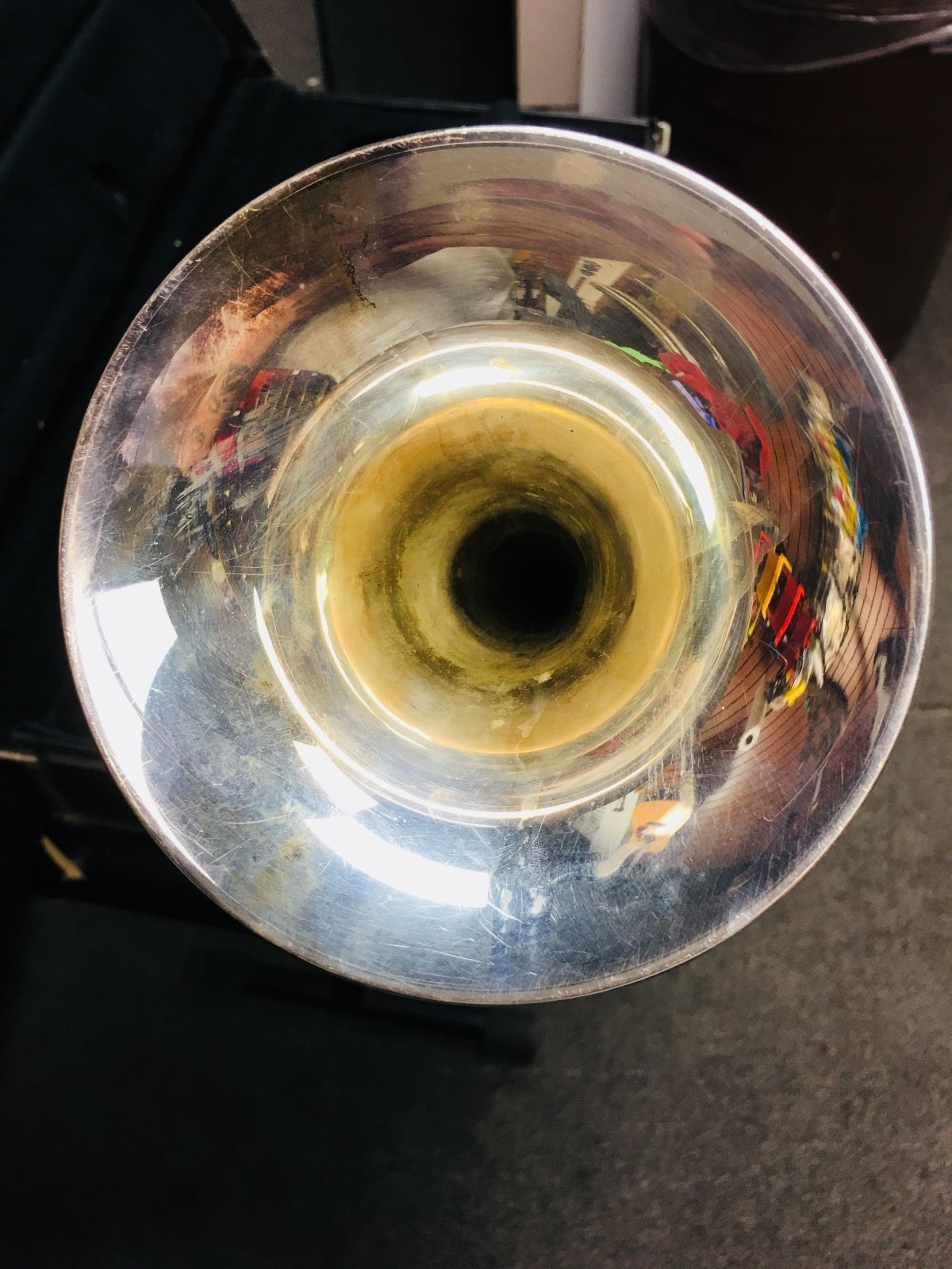 Bach TR 300 SilverTrumpet with mouthpiece  and Hard Case