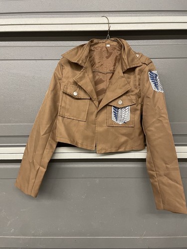 Attack On Titan Scout Regiment Cosplay Jacket Size Small (measurements in desc.)