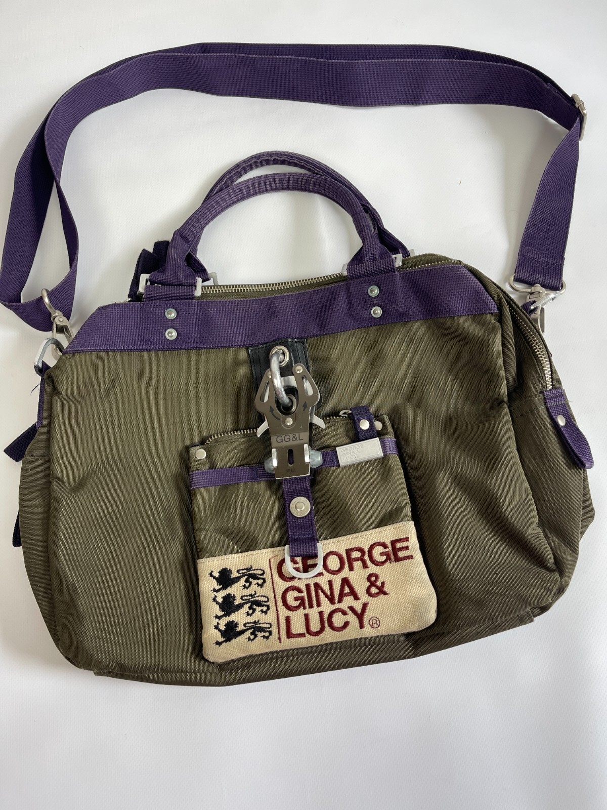 George Gina Lucy vintage miss perfect bag khaki alyx style George Gina Lucy vintage miss perfect bag khaki alyx style