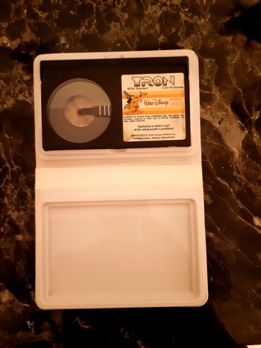 Disney Tron 1982 Betamax Beta Tape Clamshell Case - Very Good Condition