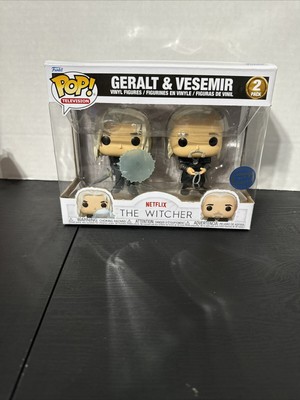 Funko Pop! Television: Geralt & Vesemir 2-Pack Walmart Exclusive Unopened