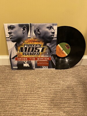 Phillys Most Wanted Cross The Border 12'' Vinyl 2000 Neptunes Beanie Sigel NM