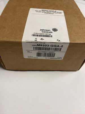 Johnson Controls M9203-GGA-2 Actuator. 24VAC/VDC, 18 Sec Spring Return, 27 In-lb