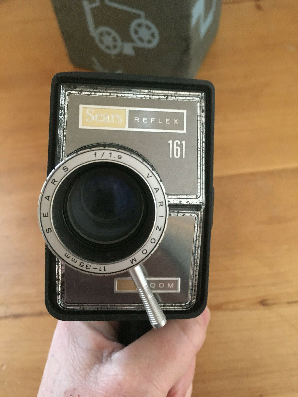 Sears MOVIE CAMERA SUPER 8 REFLEX 161  easy load in original box