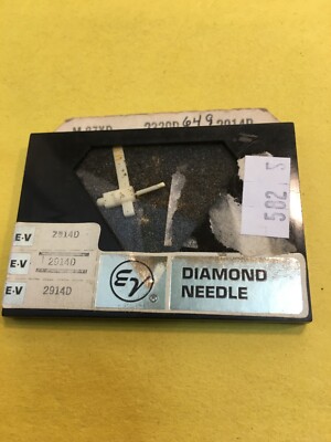 Original NOS Electro Voice Needle Stylus  M-87XD 2914D for RCA 118199 & More