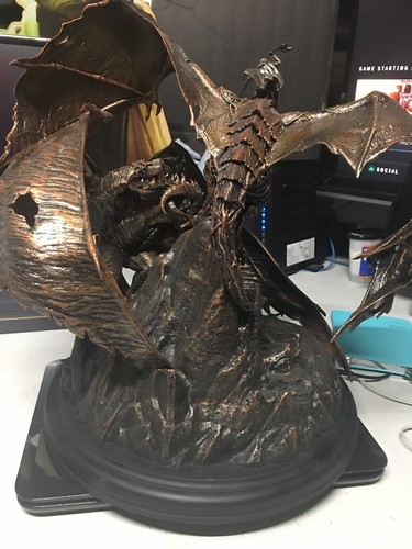 Middle Earth Shadow of War Mithril Edition Drake Statue Only