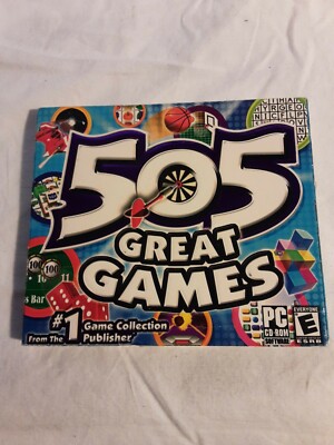 NEW SEALED 505 Great Games Jewel Case - PC