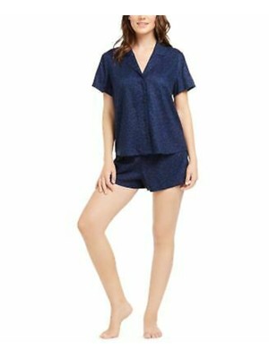 

JENNI Intimates Темно-синие шорты для сна с животным принтом Размер, Navy