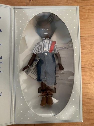 VINTAGE - Little Rascals Buckwheat Doll -1989 Effanbee Doll New With Dust Sleeve