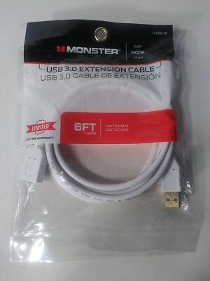 Monster 6  High Performance USB 3.0 Extension Cable 141098-00